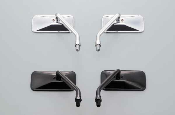 【5日前後で発送】 バイク用品 ハンドルDAYTONA デイトナ ショートステムミラー ミギ BLK スクエア47547 4909449235027取寄品