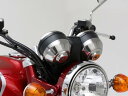 【5日前後で発送】バイク用品 電装系DAYTONA デイトナ K0LOOKメーターカバー メッキシート CB110074926 4909449397169