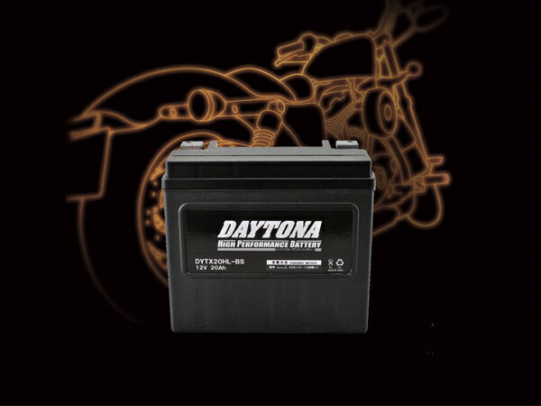 【5日前後で発送】 バイク用品 電装系 バッテリー&充電器デイトナ DAYTONA ハイパフォ-マンスB DYTX20HL-BS92891 4909449467...