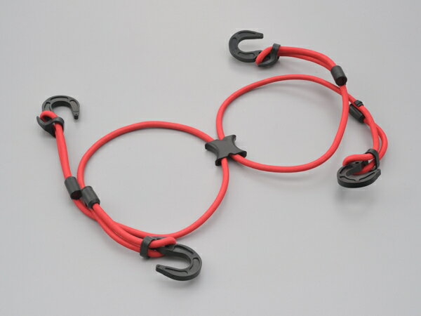 【5日前後で発送】 バイク用品 ケース(バッグ) キャリアDAYTONA デイトナ ストレッチコードXエックス レッド73402 4909449379523取寄...