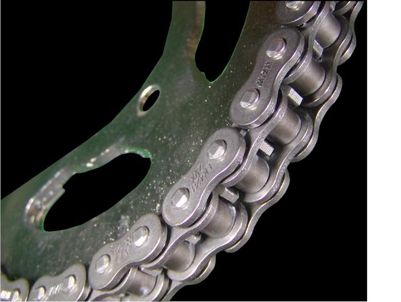 バイク用品 駆動系EKチェーン 江沼 エヌマ チェーン チェーン 520ZVX3 スチール 11...