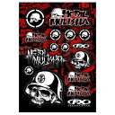バイク用品 アクセサリーFACTORY EFFEX ファクトリーFX ステッカーキット Metal MulishaFX14-68050 454866428539...