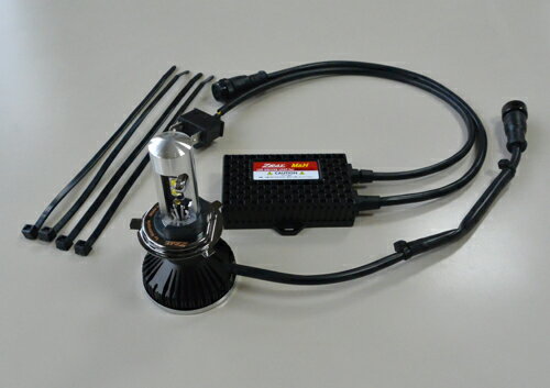 バイクパーツ 電装系M＆Hmatsushima(エムアンドエイチマツシマ) M＆H ZRAYxM＆H LEDヘッドライトバルブ 6500K H4 HS1ZM1631-654982964750015