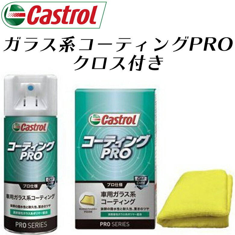 【在庫有り】バイク用品コーティング剤CASTROL(カストロール)コーティングPRO 3424128クリーナー ワックス ノーコンパウンド 全塗装色対応
