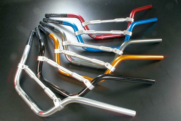 【5日前後で発送】バイク用品 ハンドルHARDY ハーディー ロードバー クランプツキレッド HIGHHB2HRD 4520616822170