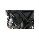 バイクパーツHEPCO&BECKER(ヘプコアンドベッカー) ラジエーターガード ブラック 42237530 00 014549950816119Scrambl...