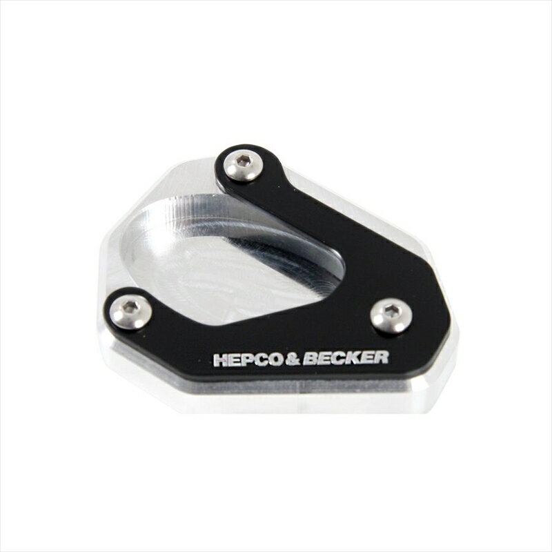 バイクパーツHEPCO&BECKER(ヘプコアンドベッカー) サイドスタンド エンラージメント 42112532 00 914549950816270Ninja250/400 18-23 Z250/400 19-23