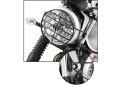 バイクパーツHEPCO&BECKER(ヘプコアンドベッカー) ヘッドライトグリル ブラック 7007543 00 014550255352080Street T...