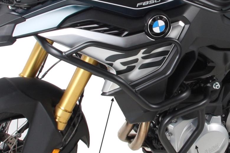 バイクパーツHEPCO&BECKER(ヘプコアンドベッカー) タンクガード ブラック 5026512 00 014550255356743F750/800GS 18-25