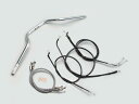 バイク用品 ハンドルハリケーン HURRICANE ヨーロピアン3型 ハンドルSETH704-072C 4936887926279取寄品