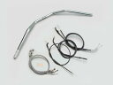 バイク用品 ハンドルハリケーン HURRICANE トラッカーHIGH ハンドルSETH708-044C 4936887943078取寄品