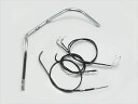 バイク用品 ハンドルハリケーン HURRICANE 300エイプハンガー1型 ハンドルSETH711-082C 4936887307276取寄品