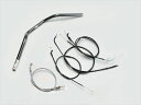 バイク用品 ハンドルハリケーン HURRICANE ヨーロピアン2型 ハンドルSETH710-071B 4936887759099取寄品