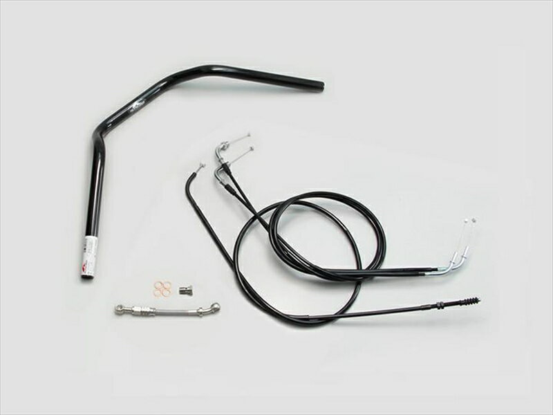 バイク用品 ハンドルハリケーン HURRICANE ナロー2型 ハンドルSETH717-046B 4936887020991取寄品