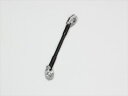 【5日前後で発送】 バイク用品 ハンドルハリケーン HURRICANE ハンドルブレース スリム SサイズHB0688B 4936887109610取寄品