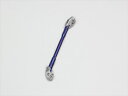 【5日前後で発送】 バイク用品 ハンドルハリケーン HURRICANE ハンドルブレース スリム SサイズHB0688BU 4936887109627取寄品