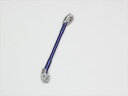 【5日前後で発送】 バイク用品 ハンドルハリケーン HURRICANE ハンドルブレース スリム MサイズHB0690BU 4936887109825取寄品