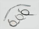 バイク用品 ハンドルハリケーン HURRICANE トラッカーHIGH ハンドルSETH003-044C 4936887783377取寄品