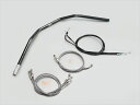 バイク用品 ハンドルハリケーン HURRICANE トラッカーHIGH ハンドルSETH003-044B 4936887788440取寄品
