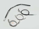 バイク用品 ハンドルハリケーン HURRICANE トラッカーHIGH ハンドルSETH002-044B 4936887976151取寄品