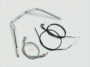 バイク用品 ハンドルハリケーン HURRICANE 200アップ3型プルバック ハンドルSETH011-013C 4936887767032取寄品
