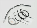 バイク用品 ハンドルハリケーン HURRICANE トラッカーHIGH ハンドルSETH010-044B 4936887775044取寄品
