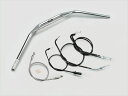 バイク用品 ハンドルハリケーン HURRICANE トラッカーHIGH ブリッジ付 ハンドルSETH014-031C 4936887834390取寄品