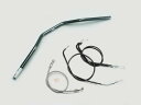 バイク用品 ハンドルハリケーン HURRICANE トラッカースペシャル ハンドルSETH013-033B 4936887958935取寄品