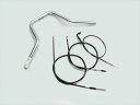 バイク用品 ハンドルハリケーン HURRICANE ミニミドルアップ2型 ハンドルSETH020-036C 4936887866230取寄品