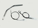 バイク用品 ハンドルハリケーン HURRICANE フラットコンチ2型 ハンドルSETH016-062B 4936887928518取寄品