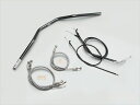バイク用品 ハンドルハリケーン HURRICANE トラッカースペシャル ハンドルSETH702-033B 4936887755527取寄品