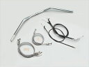 バイク用品 ハンドルハリケーン HURRICANE トラッカーLOW ハンドルSETH702-043C 4936887875447取寄品