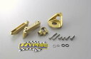 バイク用品 ハンドルHYPERPRO ハイパープロ CNCステダンステーSET 75mm GLD GSX-R600 96-0022115012 45387920...