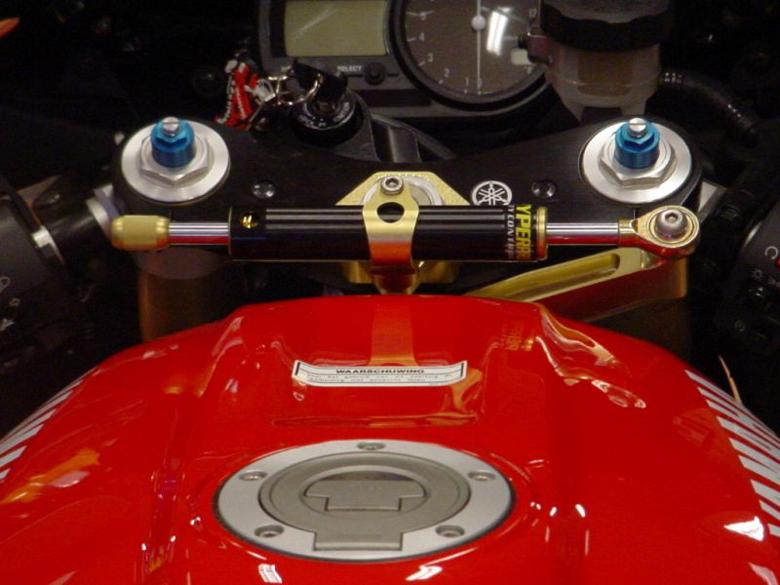 バイク用品 ハンドルHYPERPRO ハイパープロ CNCステダンステーSET 75mm GLD YZF-R1 00-01 ［スタンダード］22113019 4538792052311取寄品 セール