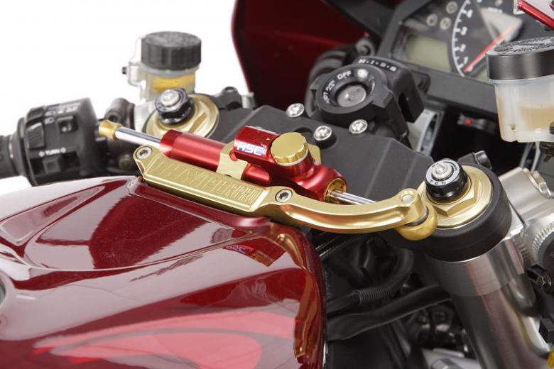 バイク用品 ハンドルHYPERPRO ハイパープロ CNCステダンステーSET 75mm GLD CBR100...