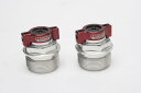 バイク用品 サスペンション ローダウンHYPERPRO ハイパープロ プリロードアジャスター RED YZF-R25 R3 15-18 MT-07 14-19 ...