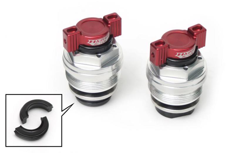 バイク用品 サスペンション ローダウンHYPERPRO ハイパープロ プリロードアジャスター RED CBR250RR 17-19(ABS可)22615202 4538792854205取寄品 セール