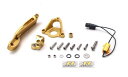バイク用品 ハンドルHYPERPRO ハイパープロ CNCステダンステーSET 75mm GLD CBR600RR 07-1222111030 45387928...