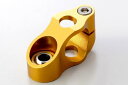 バイク用品 ハンドルHYPERPRO ハイパープロ ボディークランプ 24.6mm TYPE-7 BLK ピロボール:M6穴22166246B 45387928...