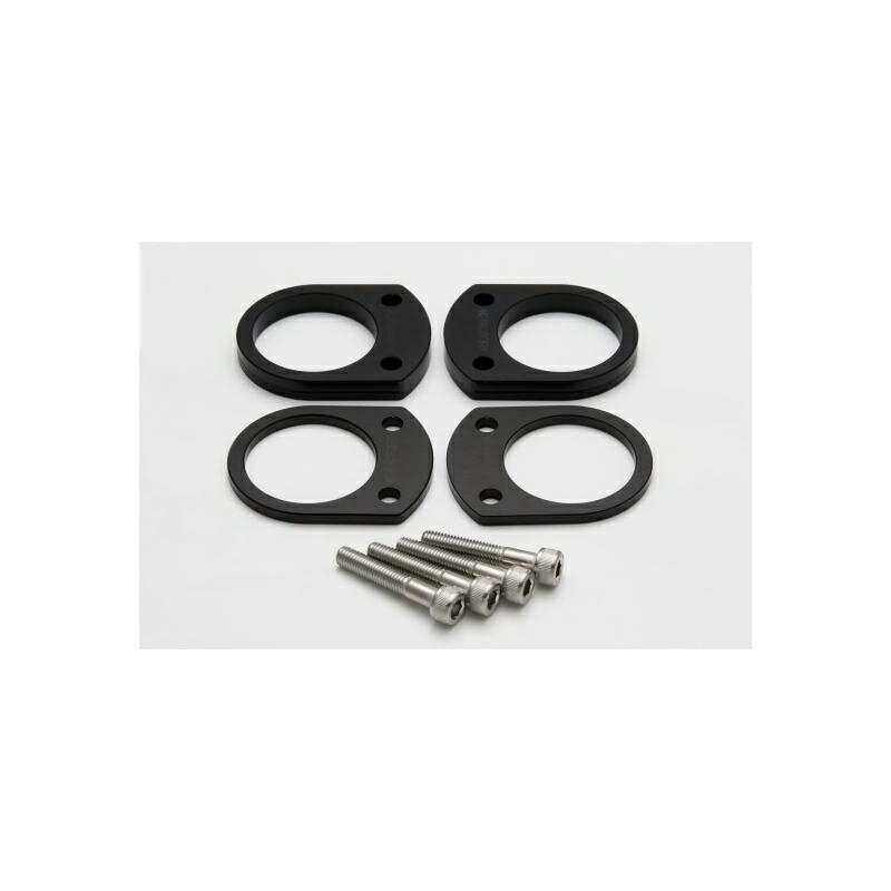 バイクパーツ ハンドルケイファクトリー ハンドルアップキット マットブラック101VZBS001R 4582215494998