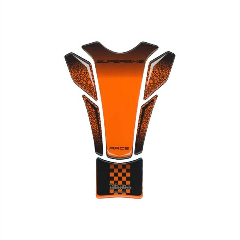 バイクパーツ 外装ケイティ タンクパッドTKT101O 4548916723348ユニバーサル/オレンジ
