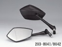 バイク用品 ハンドルKIJIMA キジマ ミラー テック03 ブラック R M10203-8041 4934154130848取寄品 セール