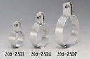 【5日前後で発送】 バイク用品 マフラーKIJIMA キジマ マフラーバンド 90mm アルミ シルバー209-2804 4934154160548取寄品