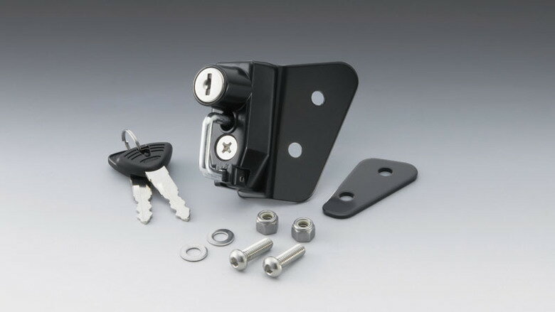 バイク用品 ヘルメットKIJIMA キジマ ヘルメットロック ブラック F800S ST RBM-05004 4934154162573