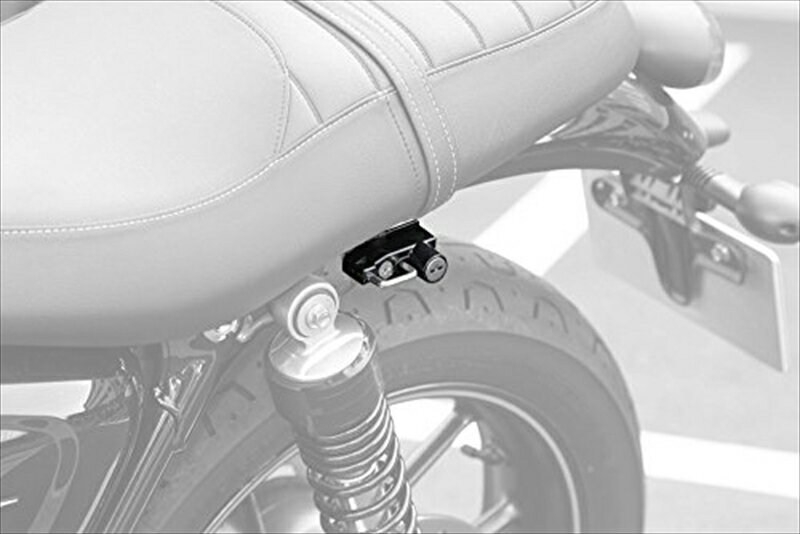 【5日前後で発送】バイクパーツ ヘルメットKIJIMA(キジマ) ヘルメットロック ブラック HTR-050064934154893194