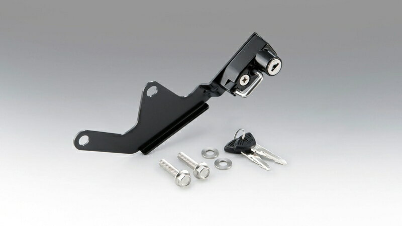 【5日前後で発送】バイクパーツ ヘルメットKIJIMA(キジマ) ヘルメットロック ブラックHTR-050084934154893323