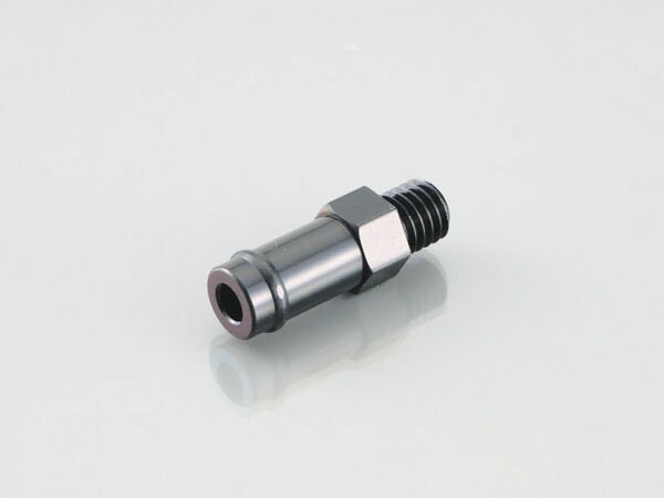 【5日前後で発送】 バイク用品 冷却系KITACO キタコ ニップル M8-P1.25 ブラック 8mmホース用0900-990-90021 499085208...