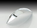 【5日前後で発送】 バイク用品 電装系KITACO キタコ ライトバイザー(130 40L) CHROME800-0100100 4990852080748取寄...