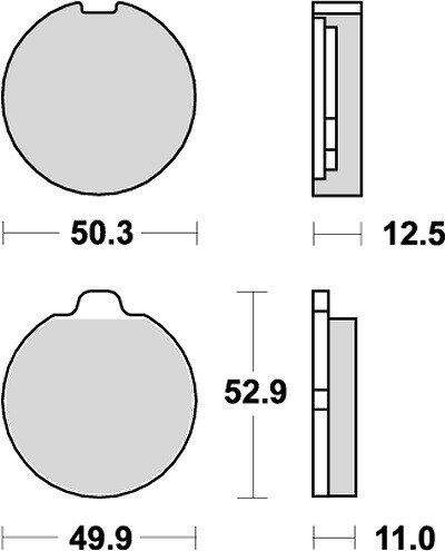 【5日前後で発送】 バイク用品 ブレーキ クラッチKITACO キタコ SBSブレーキパッド 511HF777-0511000 4990852044412取寄品