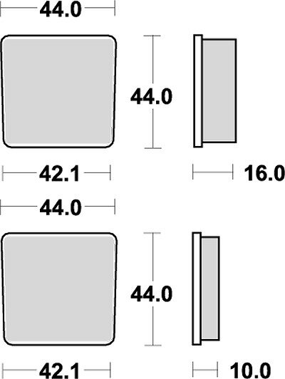 【5日前後で発送】 バイク用品 ブレーキ クラッチKITACO キタコ SBSブレーキパッド 531HF RD50(79-) 125777-0531000 4990852044566取寄品
